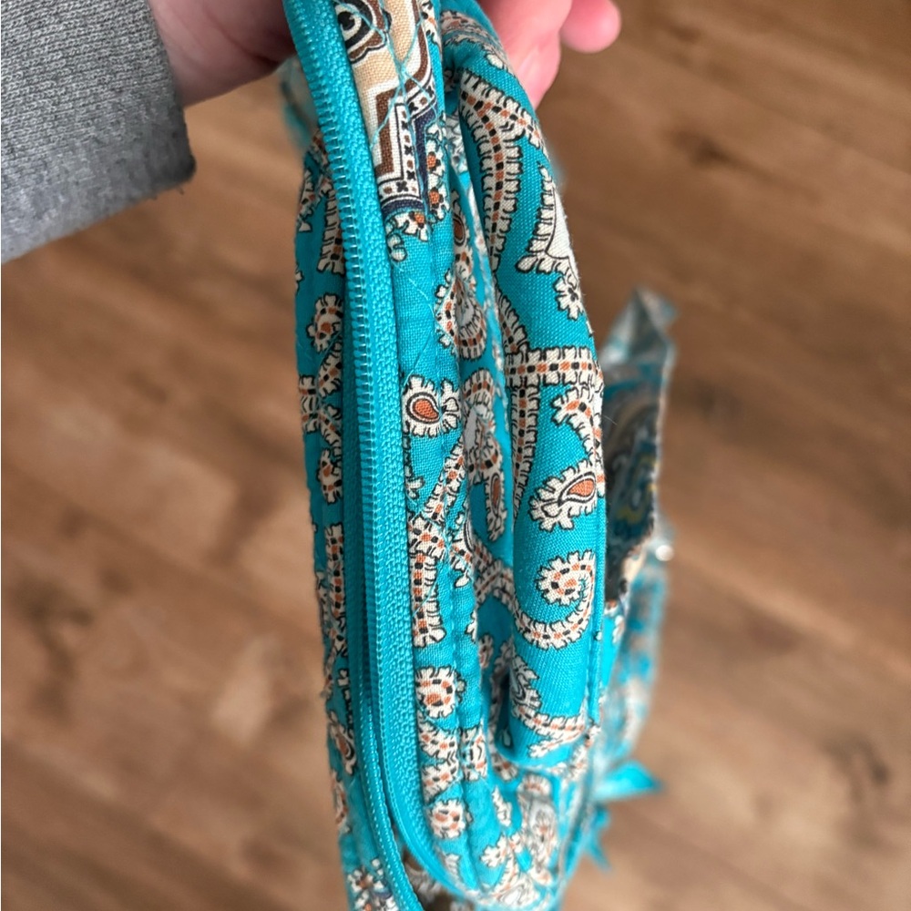 Vera Bradley Turquoise Patterned Backpack - image 4
